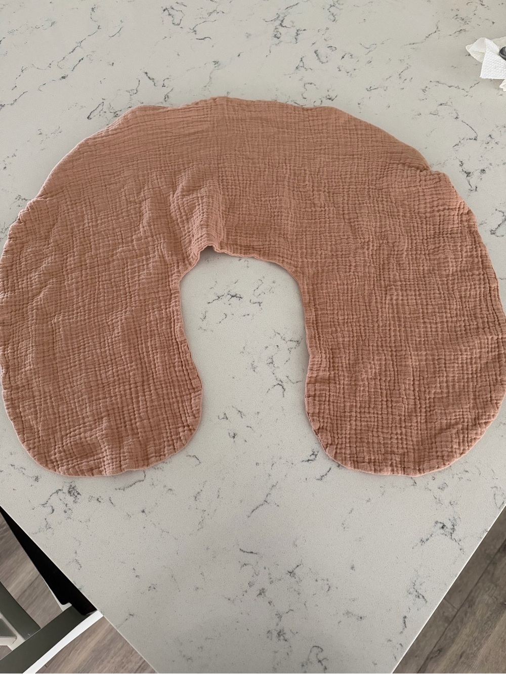 Boppy Soft Muslin Nursing Pillow Cover in Dusty Rose
